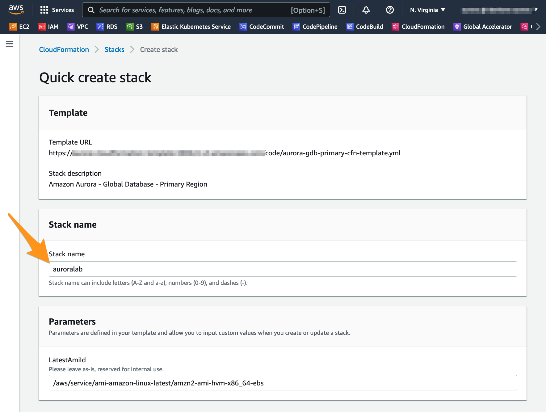 Create Stack